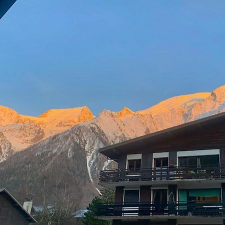 Les Dryades - Renove - Balcon Avec Vue Mt Blanc Les Houches Kültér fotó